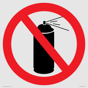 P906 Prohibition: No aerosol